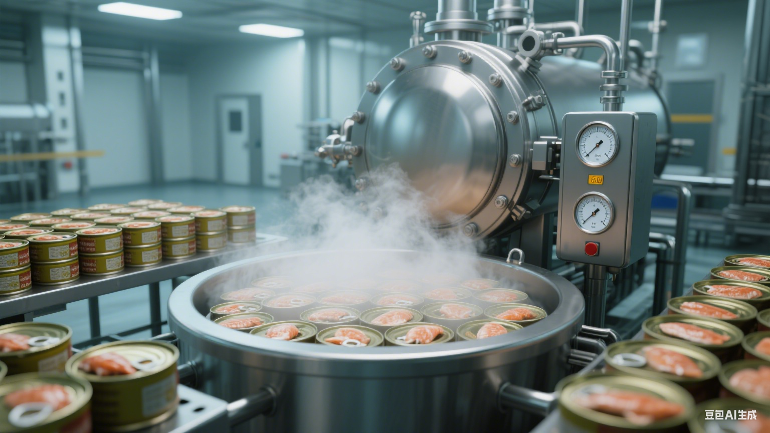 高温杀菌锅在食品加工厂中的适用范围解析(2)