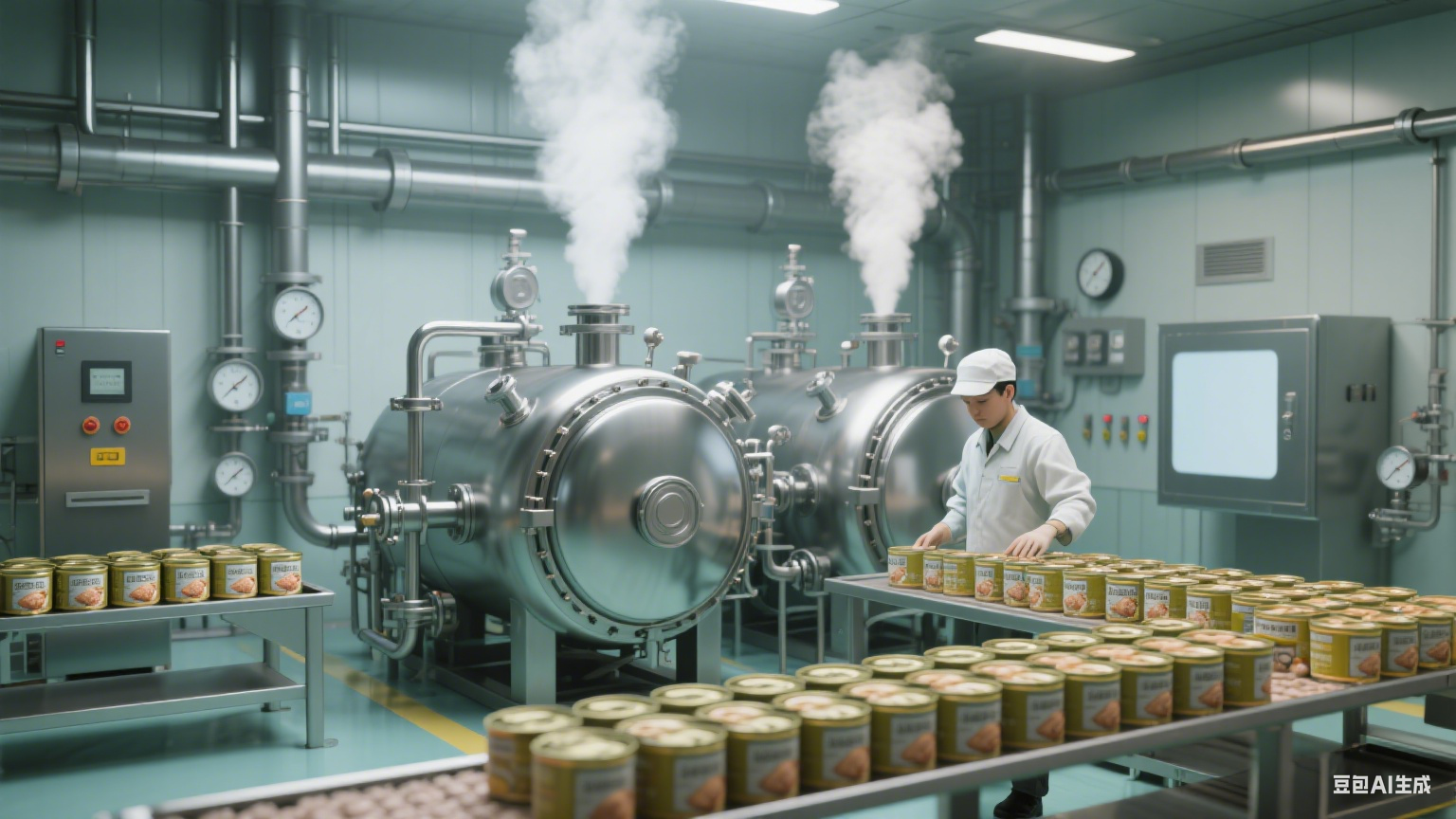 杀菌锅在鸡肉加工中的应用(3)