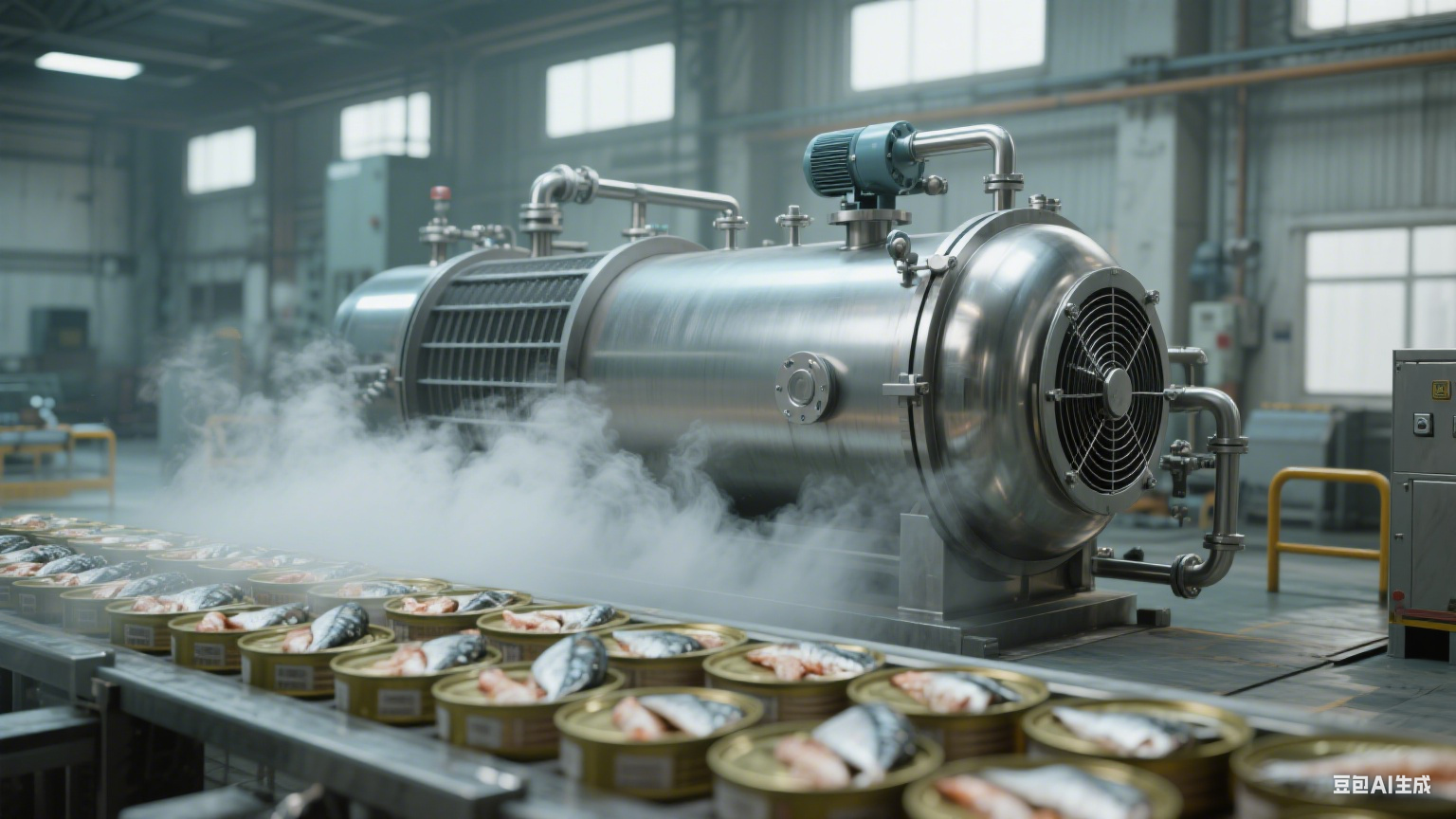 杀菌锅在食品加工厂鱼类加工中的核心应用(2)