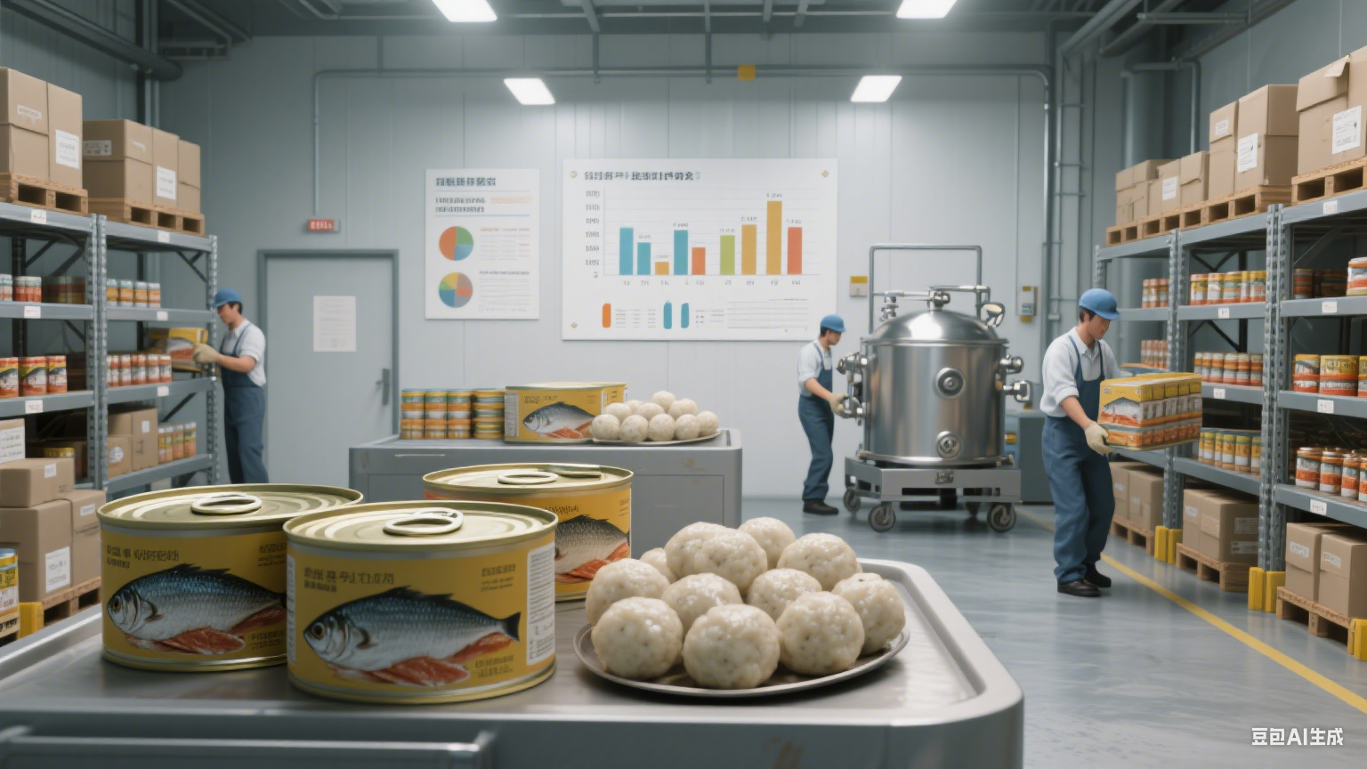 杀菌锅在食品加工厂鱼类加工中的核心应用(6)