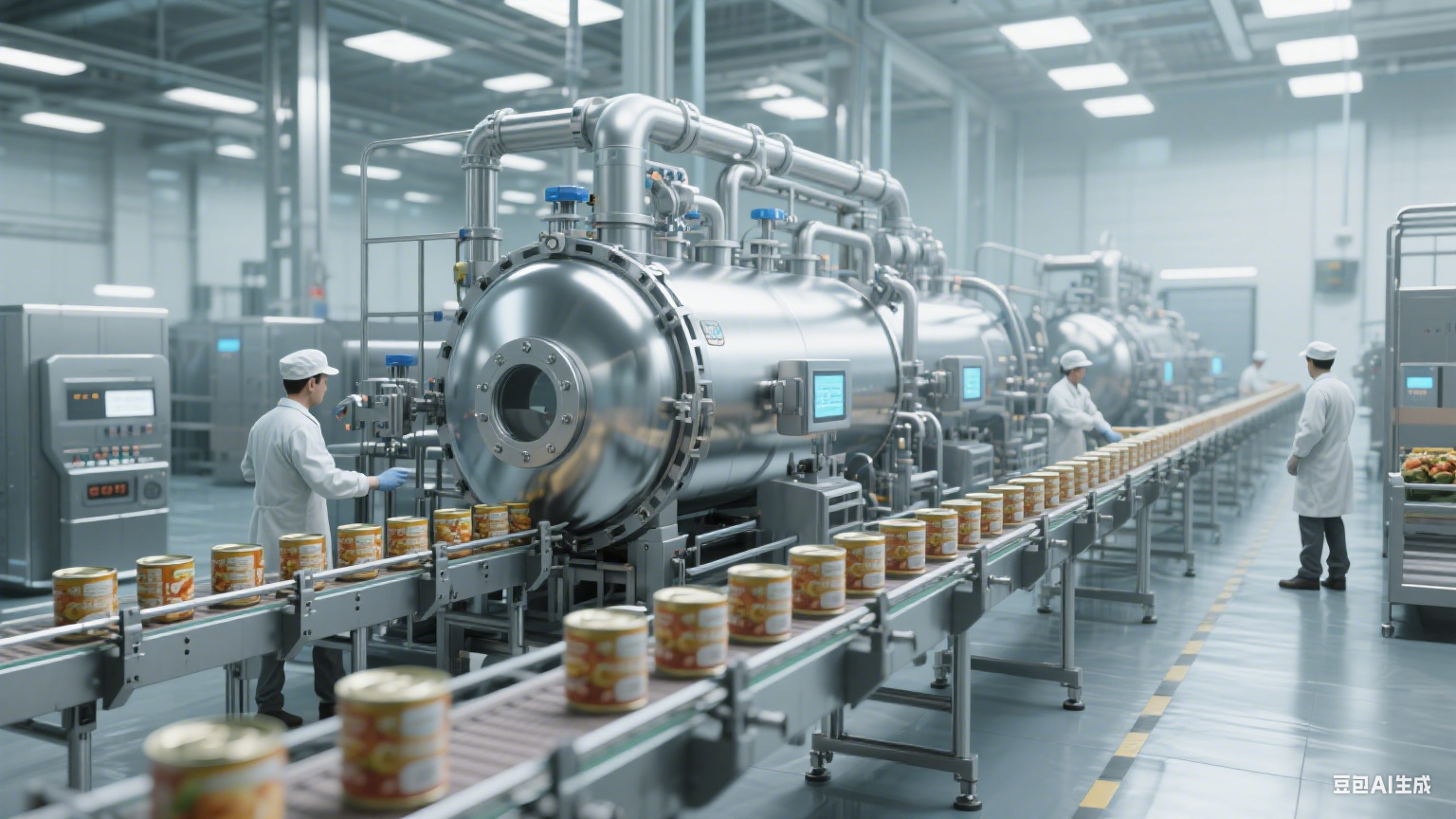 食品加工杀菌未来趋势！高温杀菌锅智能环保，助力产业升级(5)
