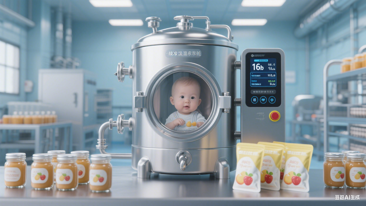 高温杀菌锅守护婴儿食品营养：精准控温杀菌，保留关键营养素(3)