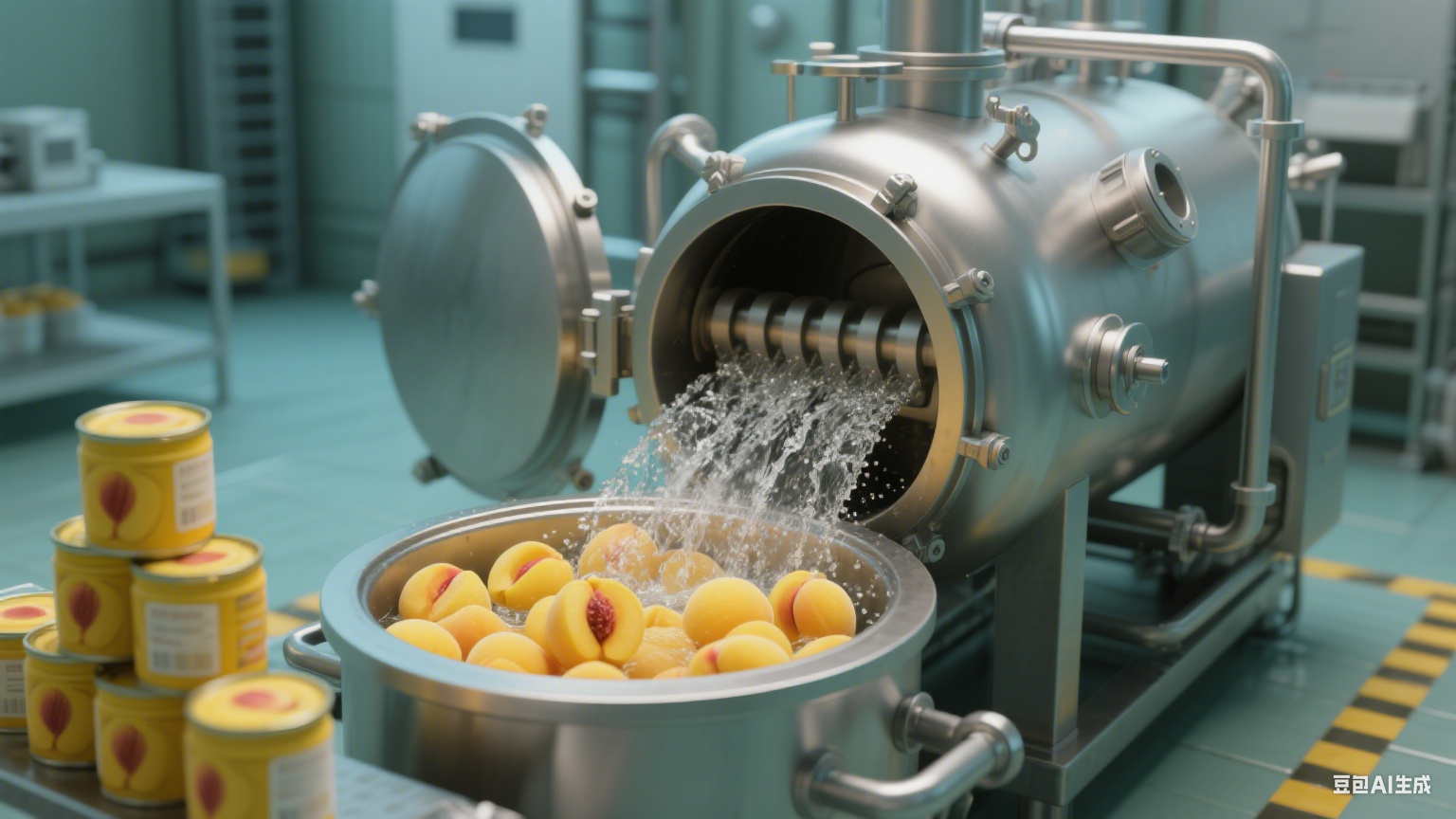 高温杀菌锅适配罐头生产线：快速杀菌锁鲜，满足大批量生产(3)