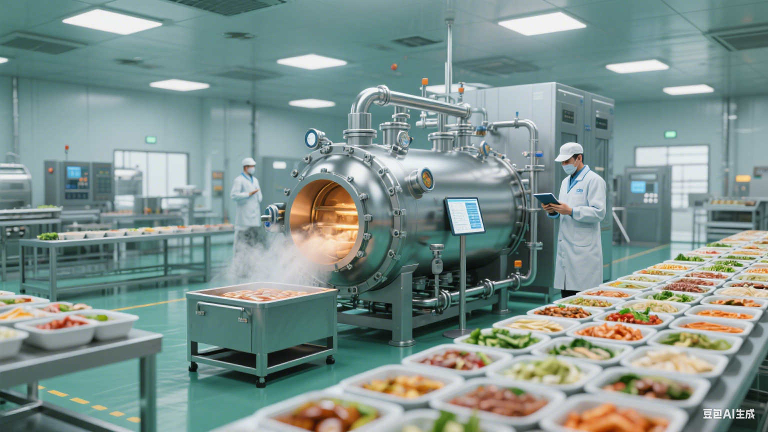食品杀菌设备技术领先！高温杀菌锅创新设计，适配新型加工工艺(4)