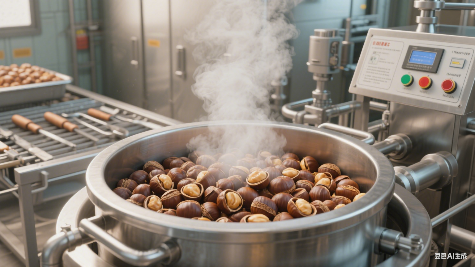 板栗仁杀菌锅怎么用？二次杀菌会毁营养吗？答案在这里(7)