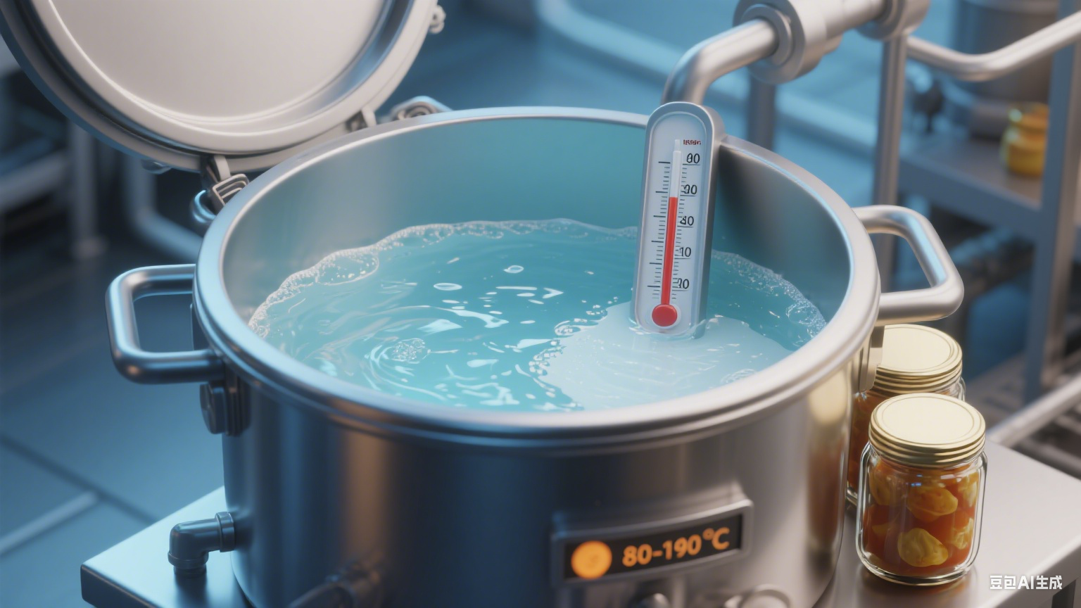 肉罐头高温杀菌锅：温度咋控？杀菌后要降温吗？(5)