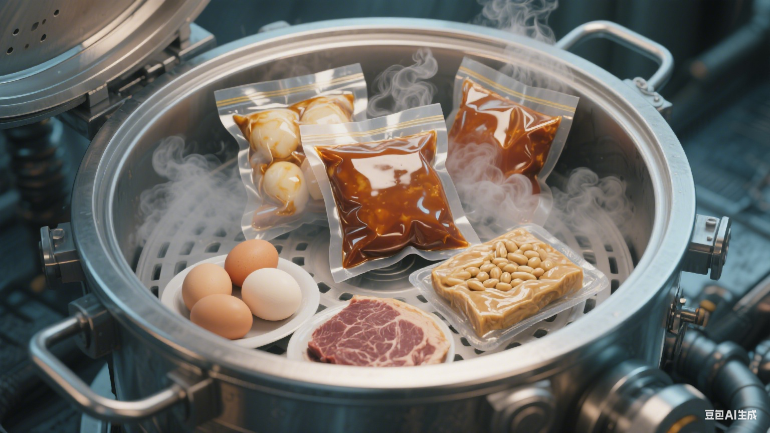 高温杀菌锅：能给袋装食物杀菌吗？会把袋子融了吗？(1)