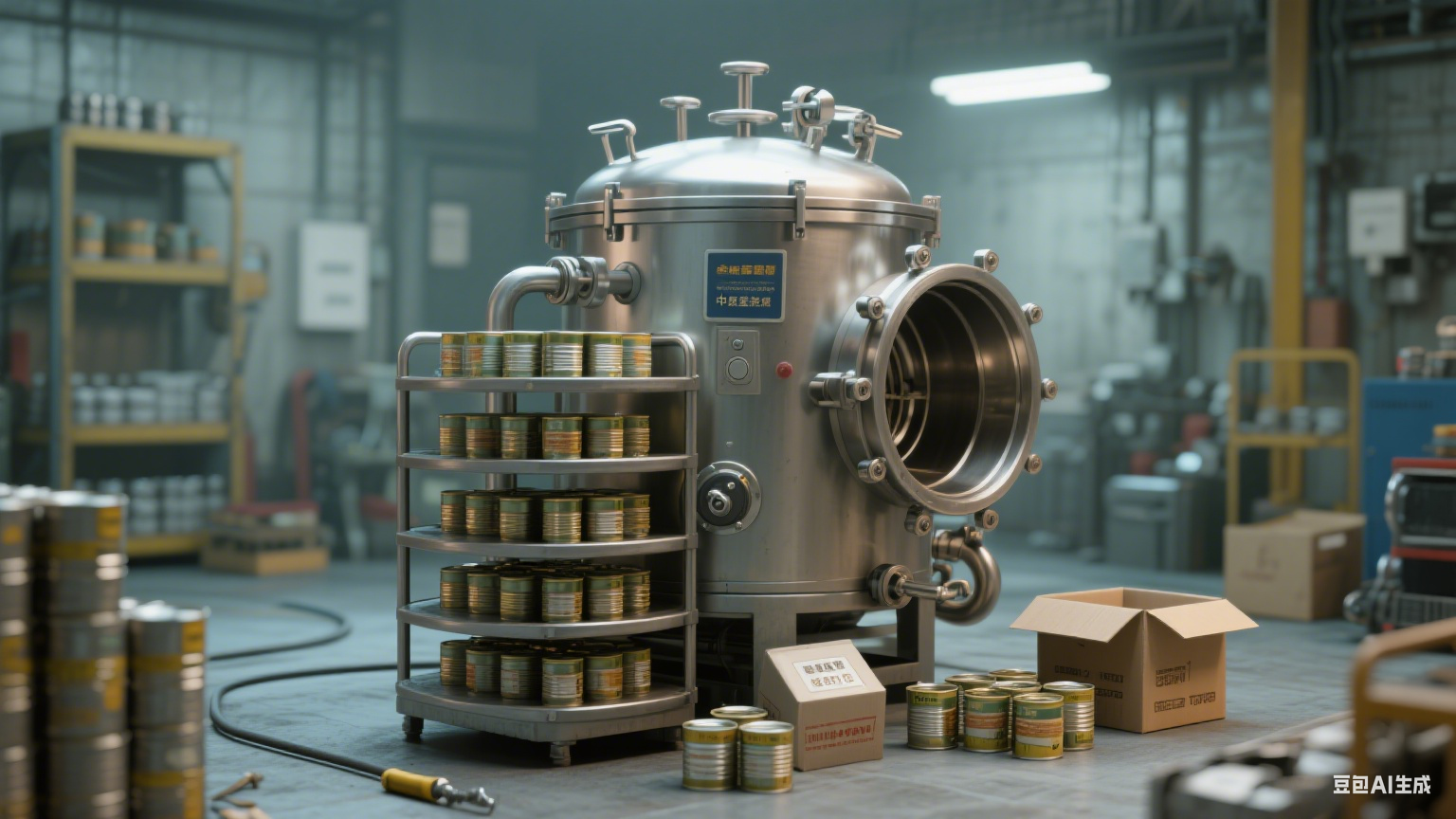 宠物罐头杀菌锅：一次能杀多少盒？只靠加热杀菌吗？(2)