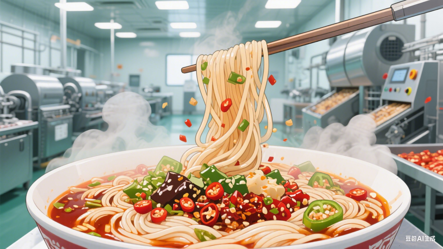 酸辣米粉线流水线杀菌设备：守护米粉安全的 “隐形卫士”(8)