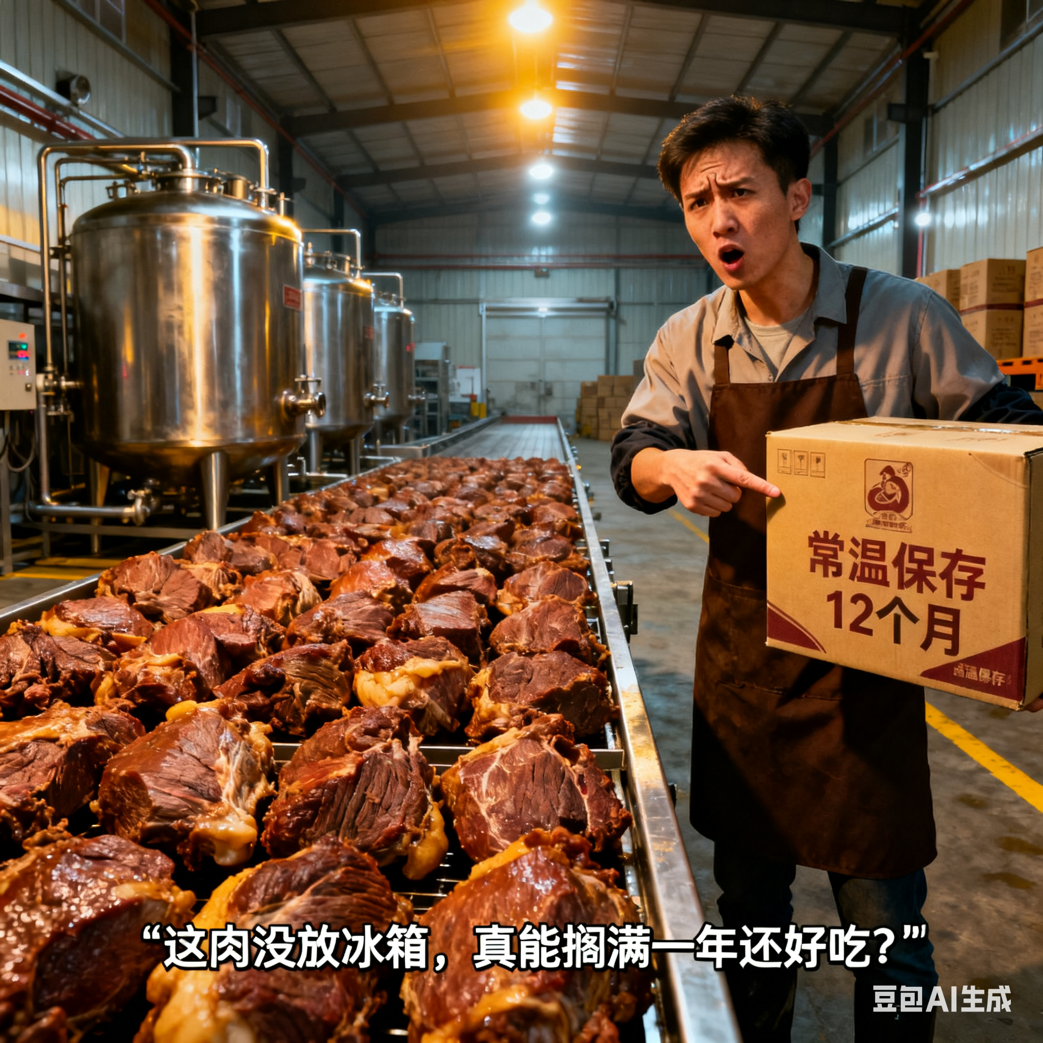 鲜韵长锁：肉类杀菌锅后常温存 1 年的核心条件与品质(1)