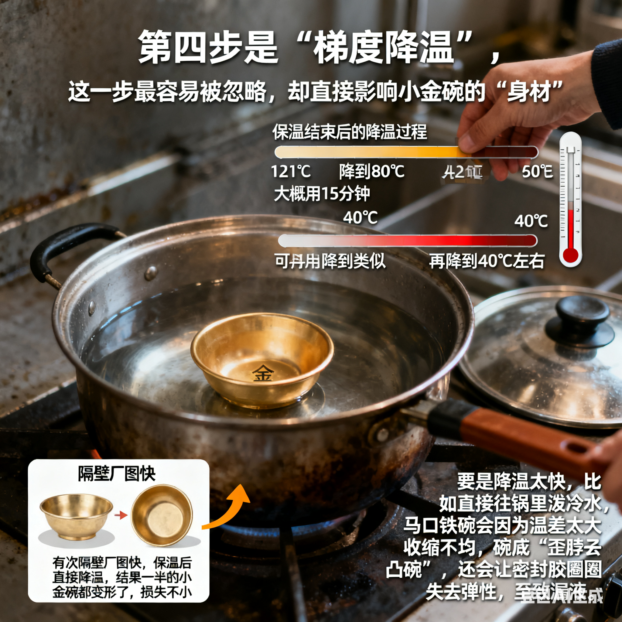 小金碗马口铁灭菌锅，加工工艺是怎样的？(4)