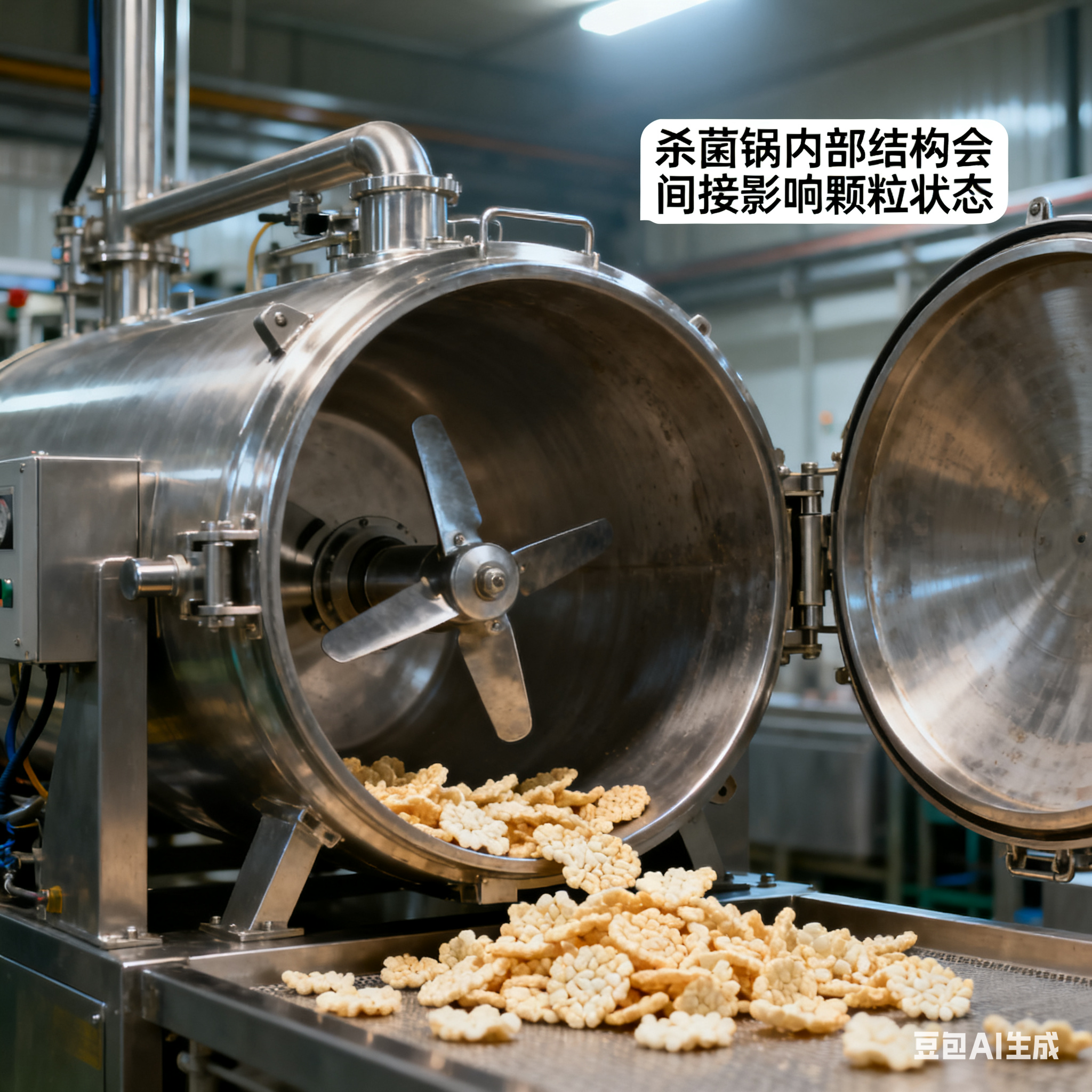 颗粒蒸汽杀菌锅杀完，颗粒会变细吗？(4)