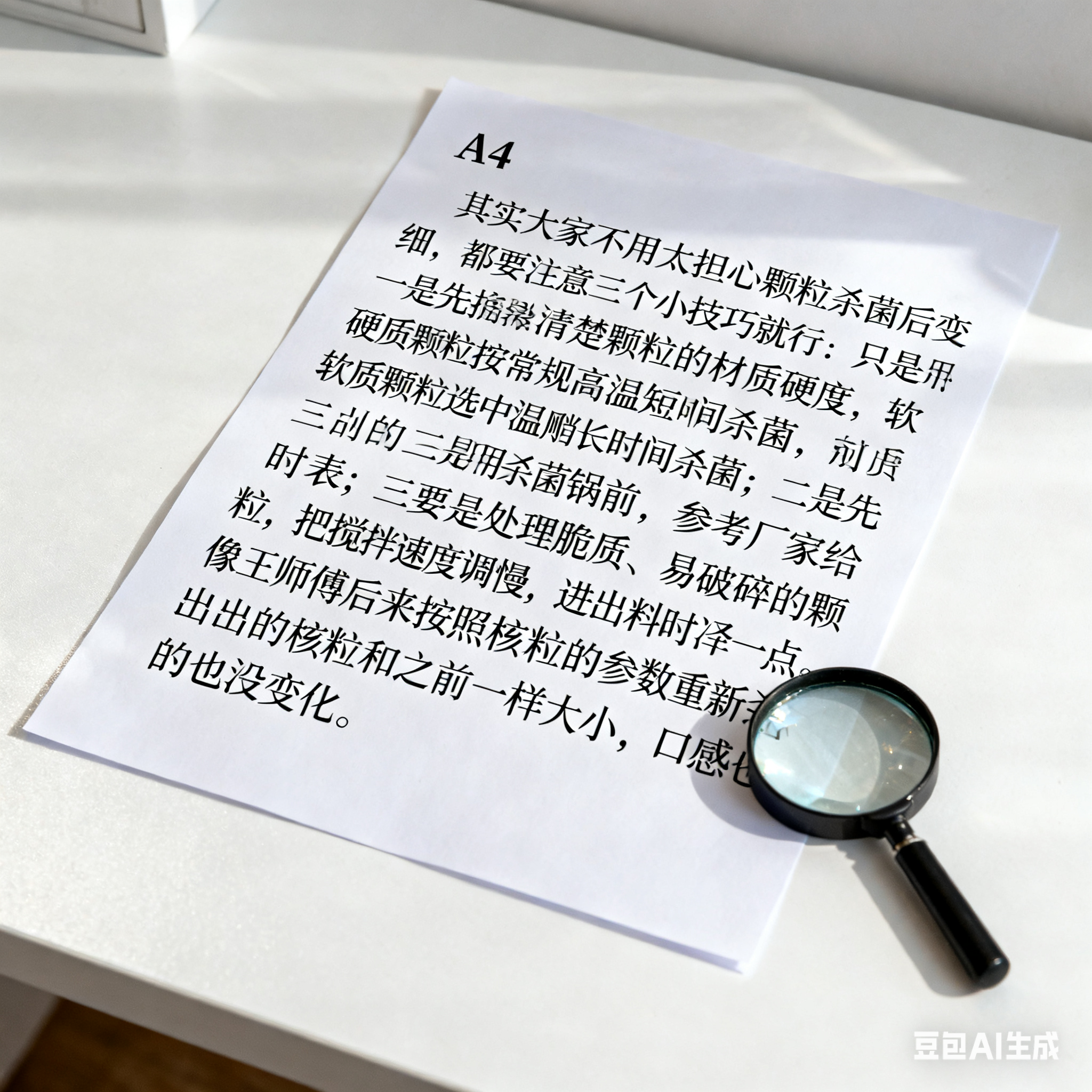 颗粒蒸汽杀菌锅杀完，颗粒会变细吗？(5)