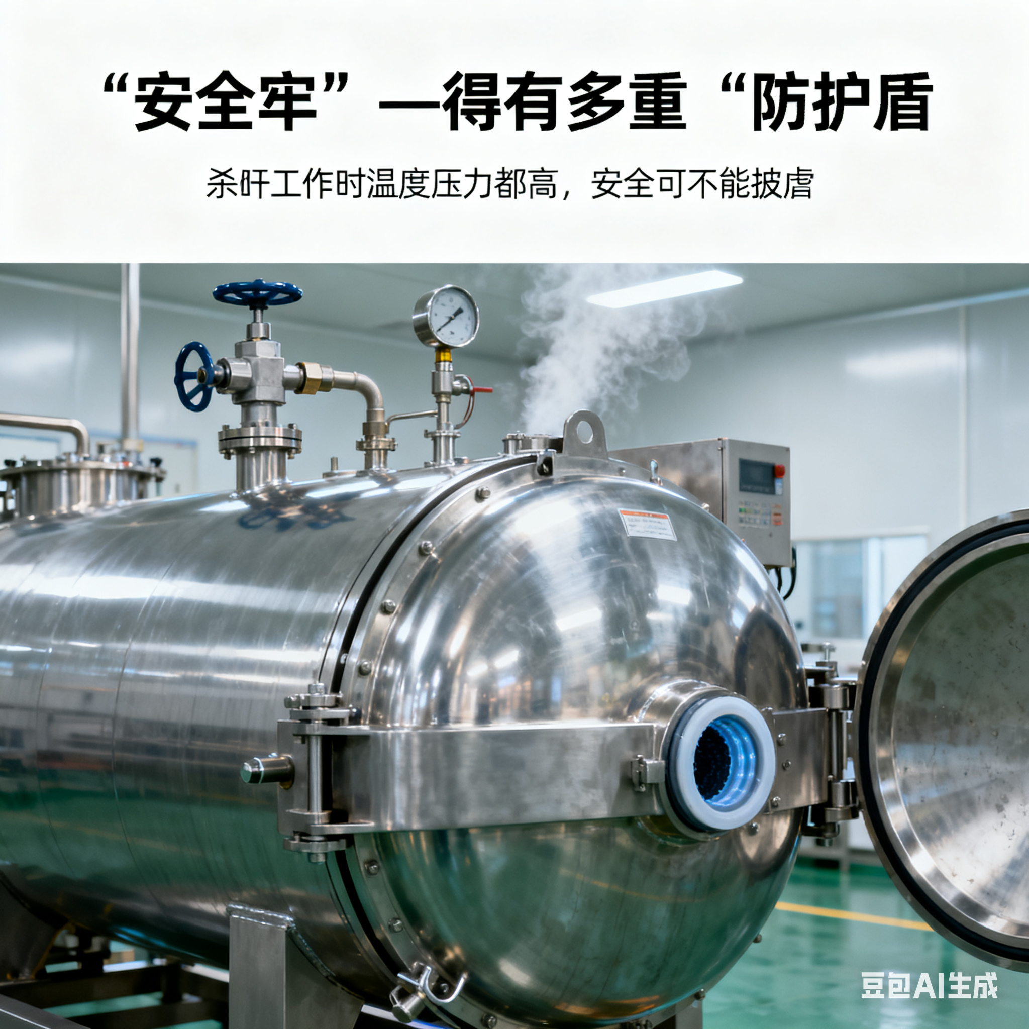 肉制品高温灭菌杀菌锅，品质咋保证？(4)