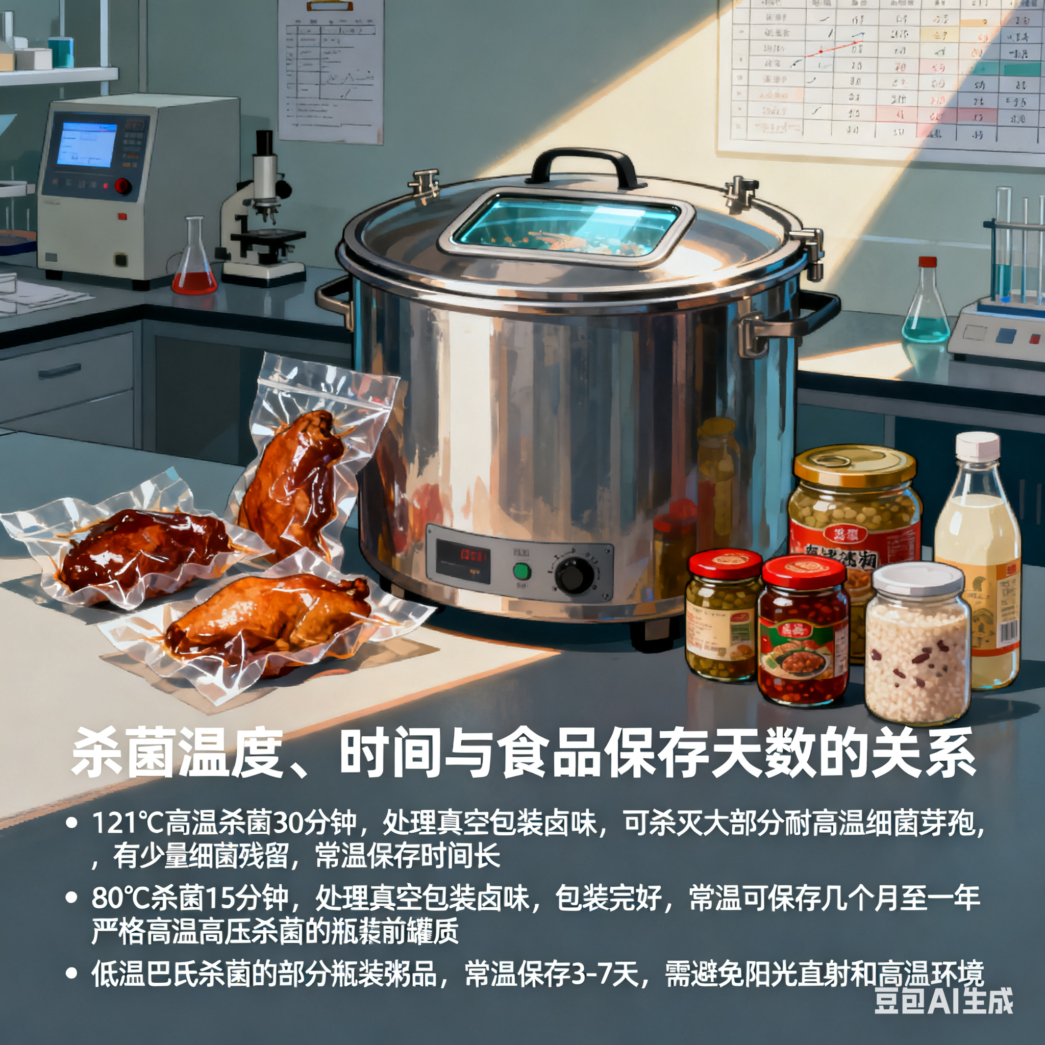 杀菌锅杀菌后，能常温保存几天？(2)