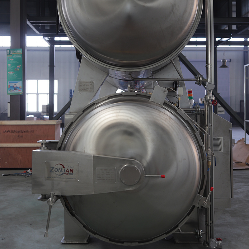 自动化扒鸡杀菌锅，会把鸡肉煮烂吗？(5)