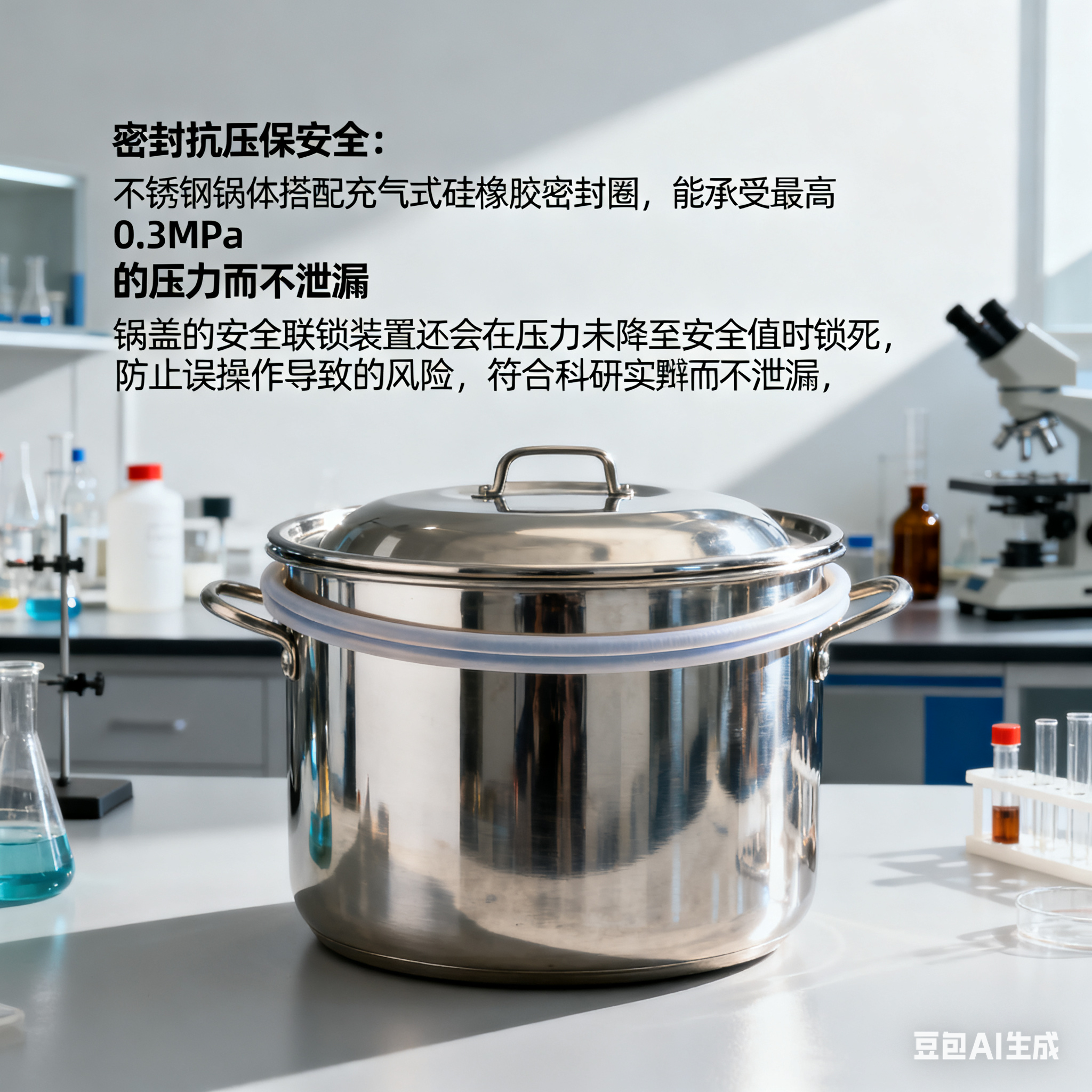 不锈钢科研杀菌锅，靠什么杀灭微生物？(4)