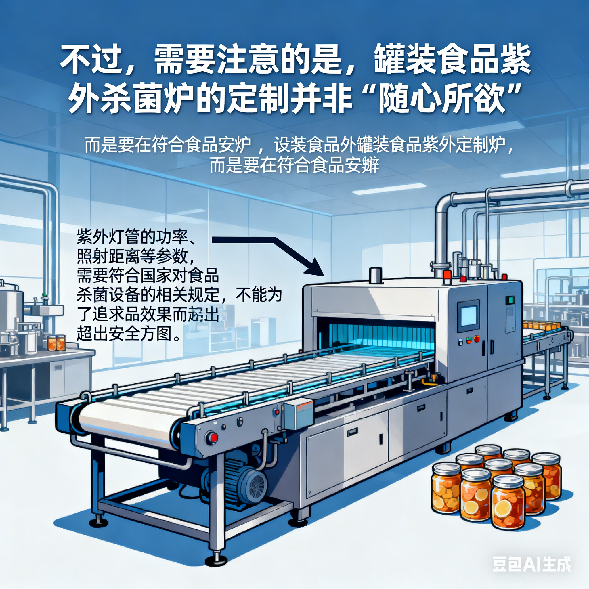 罐装食品紫外杀菌炉，能支持定制吗？(5)