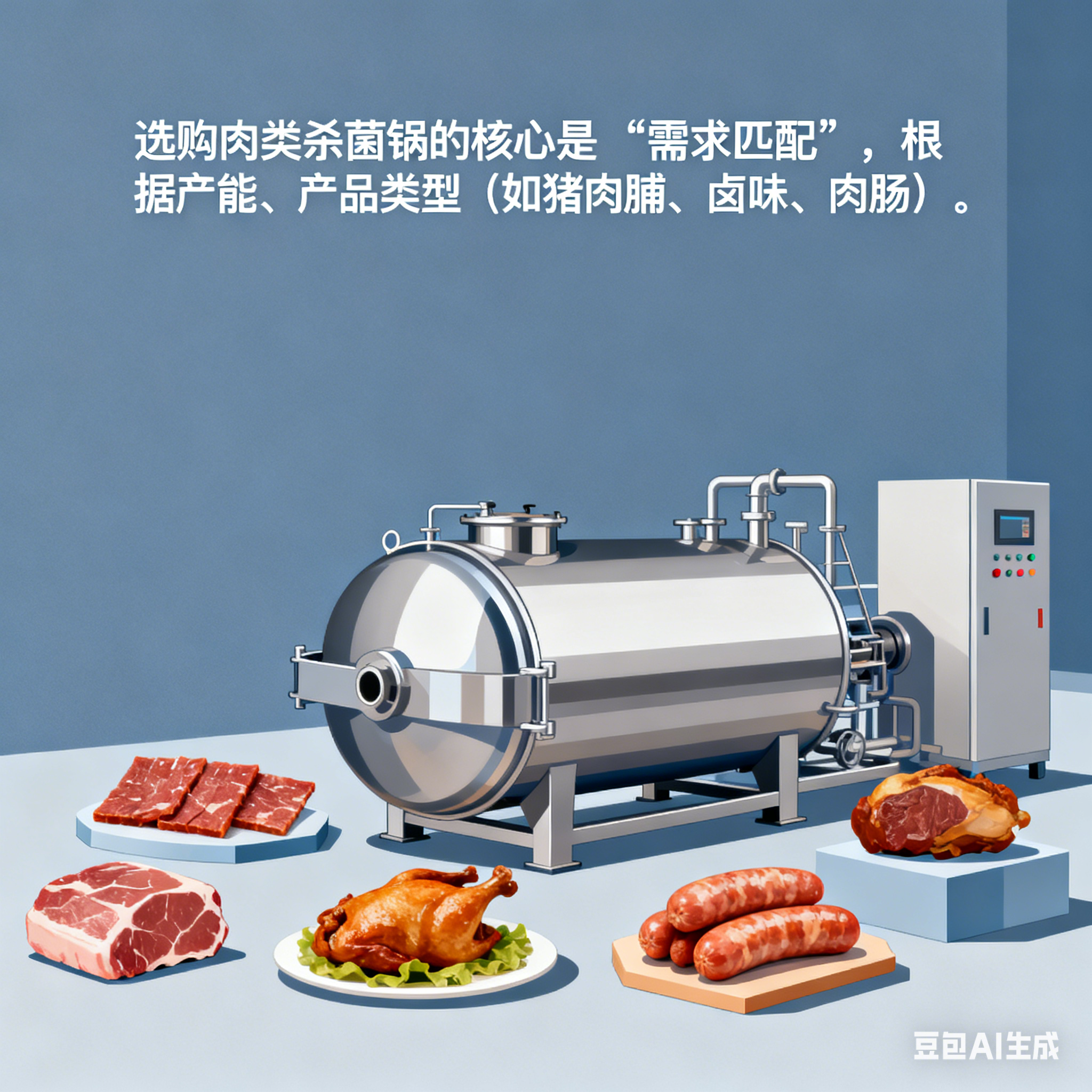 肉类杀菌锅怎么选？能制作猪肉脯吗？(6)